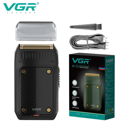 VGR Long Life Hair Trimmer Powerful Power Hair Trimmer Set for Men with Base series hair trimmer - Lux Mart London