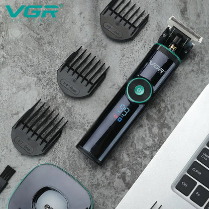 VGR Long Life Hair Trimmer Powerful Power Hair Trimmer Set for Men with Base series hair trimmer.