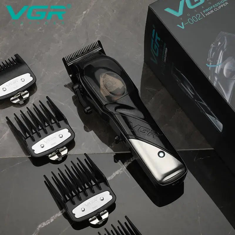 VGR Long Life Hair Trimmer Powerful Power Hair Trimmer Set for Men with Base series hair trimmer.