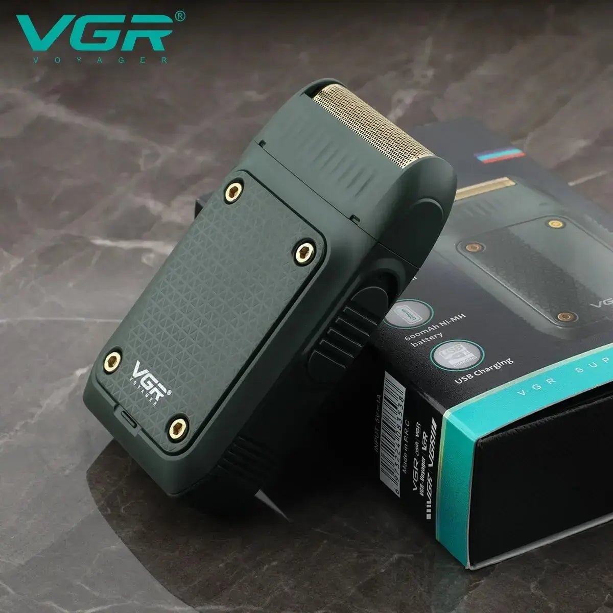 VGR V-353 Shaver Professional Razor Electric Shaving Machine Portable Beard Trimmer Rechargeable Razor Mini Shaver for Men.
