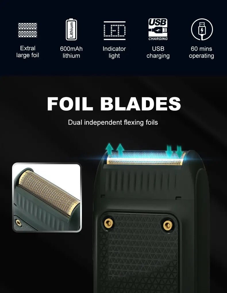 VGR V-353 Shaver Professional Razor Electric Shaving Machine Portable Beard Trimmer Rechargeable Razor Mini Shaver for Men.