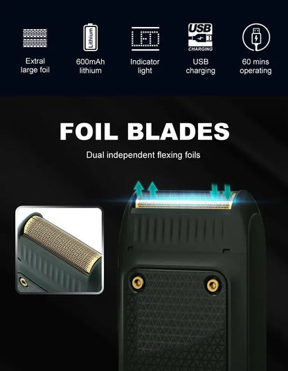 VGR V-353 Shaver Professional Razor Electric Shaving Machine Portable Beard Trimmer Rechargeable Razor Mini Shaver for Men.
