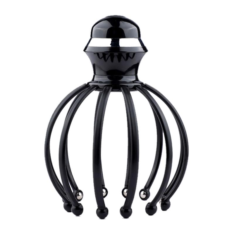 Vibration Head Massager Scalp Relaxation 12 Claw Electric Head Massager Octopus Point Massager Wholesale.
