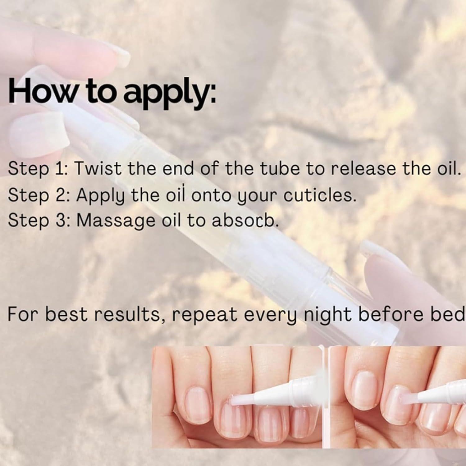 Vitality Nail Growth Oil Enhances Strength And Moisture.