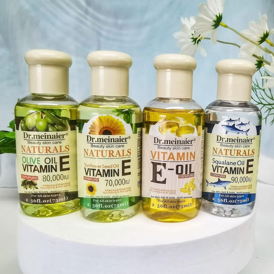 Vitamin E Synthesis Oil Facial Body Hair Care Essential Oil Natural Moisturizing Vegetable.