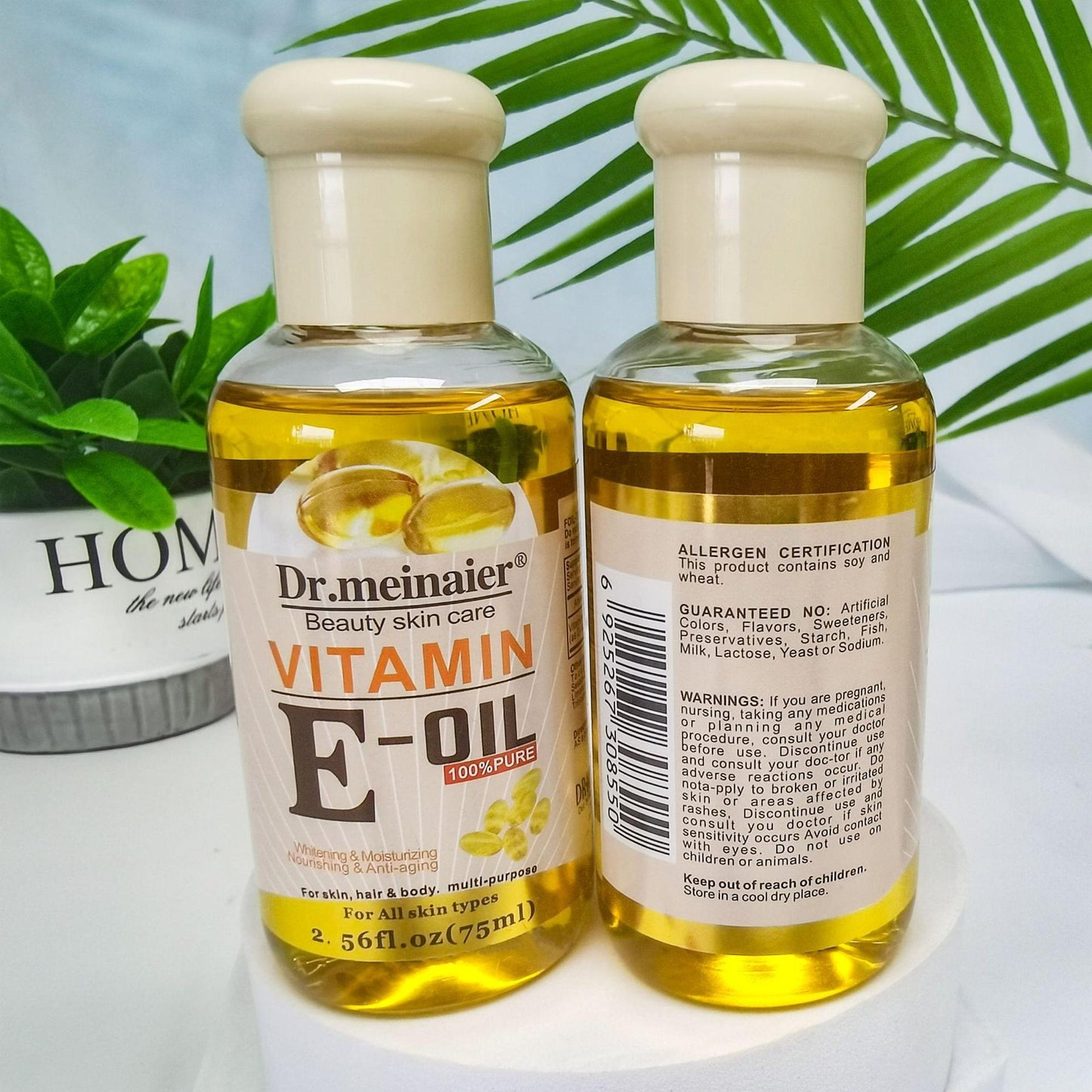 Vitamin E Synthesis Oil Facial Body Hair Care Essential Oil Natural Moisturizing Vegetable.