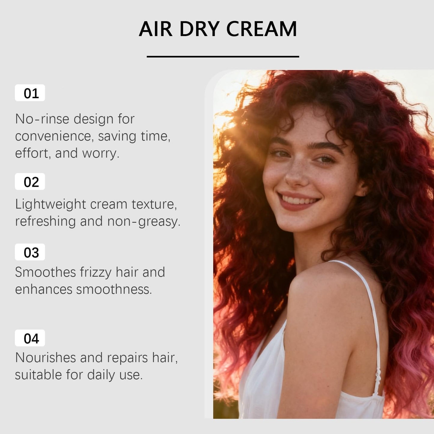 Wash-free Soft Conditioner.