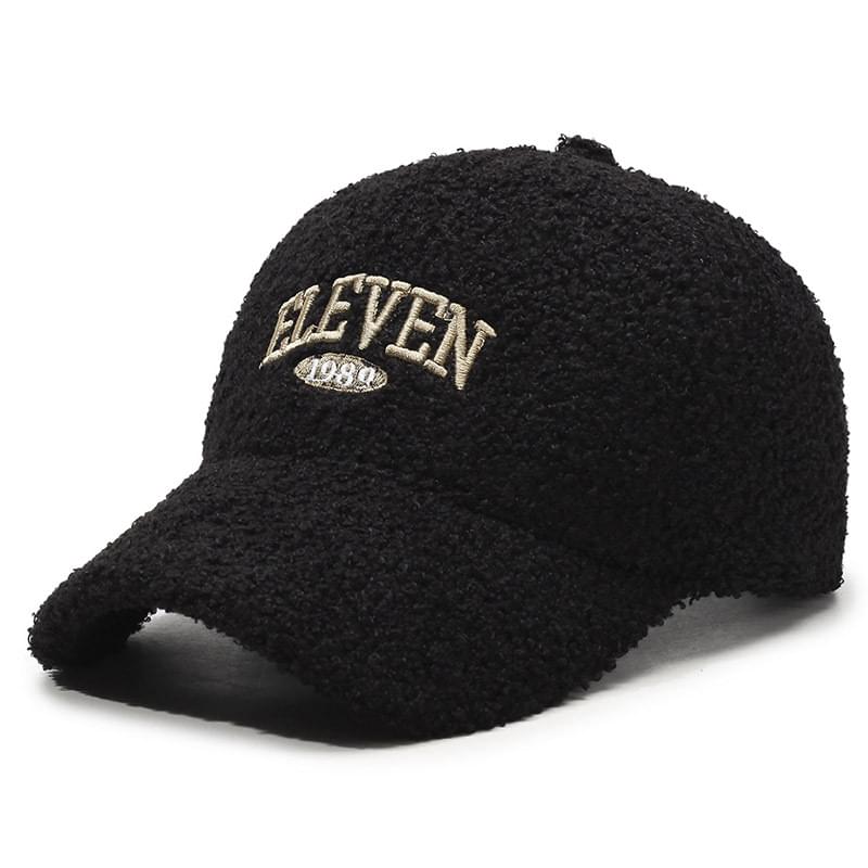 Winter Lambskin Thickened Warm Baseball Cap.